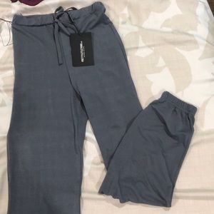 Misguided Petite Charcoal Soft Skinny Joggers